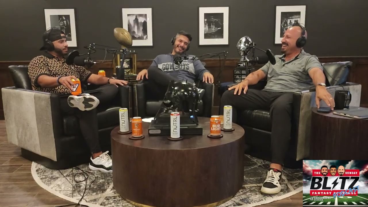 The Sunday Blitz Podcast 1.04 episode thumbnail.