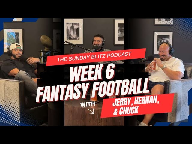 Week 6 episode thumbnail from The Sunday Blitz.